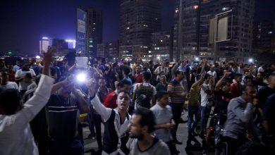 جانب من مظاهرات ميدان التحرير في القاهرة الجمعة (ا ف ب)