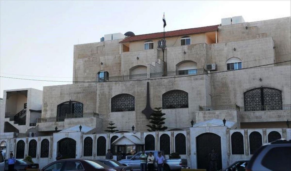 مبنى السفارة السورية في عمان - أرشيفية