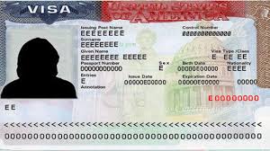 نموذج تأشيرة سفر للولايات المتحدة الأميركية - أرشيفية