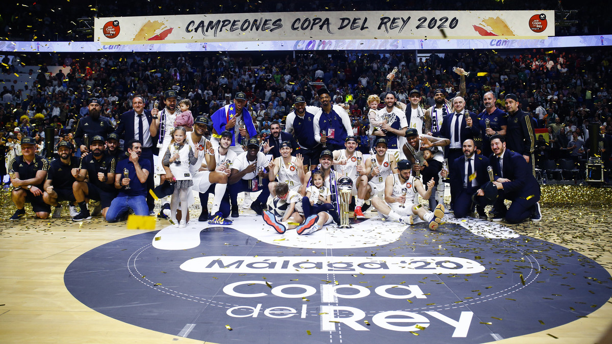 ريال مدريد بطلا لكأس ملك إسبانيا لكرة السلة للمرة 28 في تاريخه