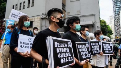 مظاهرات في هونغ حول ما يحصل - ا ف ب