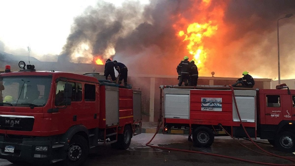 مصر: حريق في مستشفى يودي بحياة 7 مصابين بكورونا - جريدة الغد