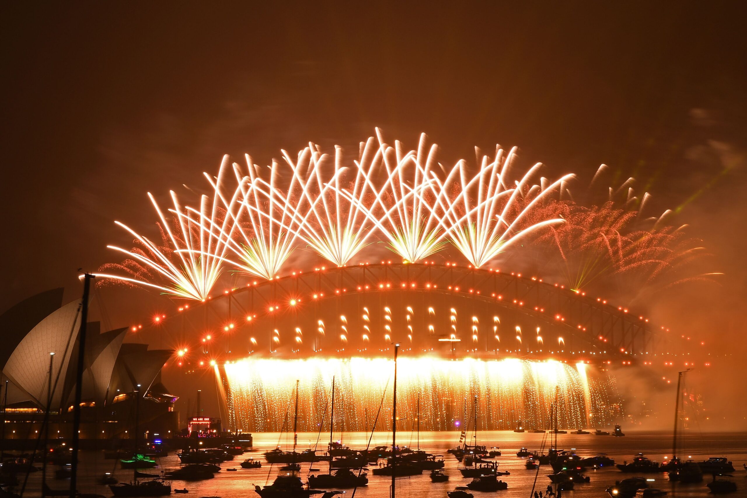 احتفالات استقبال العام 2021 من سيدني في استراليا- ا ف ب
