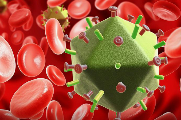 فيروسات الامراض التي يسببها المعدية hiv من إنفوغرافيك ..