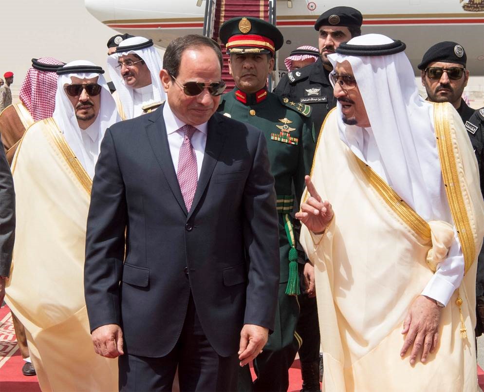 الملك سلمان يستقبل السيسي في الرياض - جريدة الغد